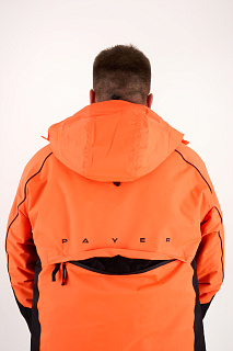 Кайт костюм PAYER, зимний -35, черный-оранжевый