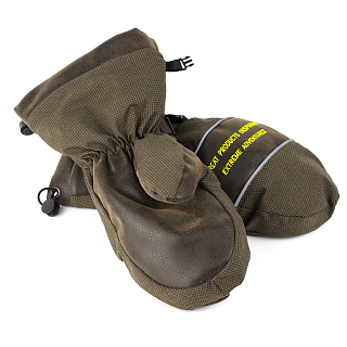 Рукавицы КЕВЛАР Мембрана Кевлар Крэк Коричневый XL