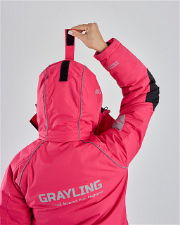 Камчатка МАГМА женский костюм для рыбалки GRAYLING зимний, фуксия